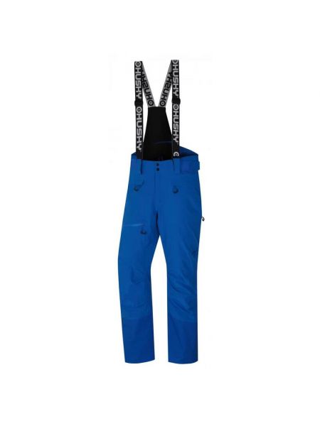 Лыжные мужские брюки Gilep M Stretch мембрана - HUSKY, blau синий