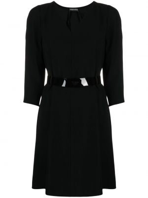 Μάξι φόρεμα Emporio Armani μαύρο