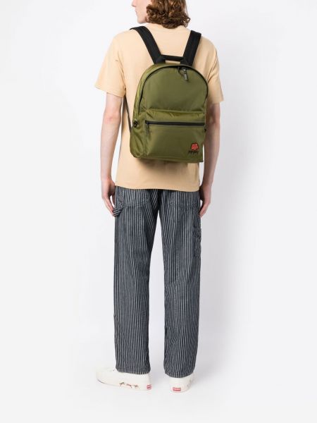 Geblümt rucksack mit stickerei Kenzo grün