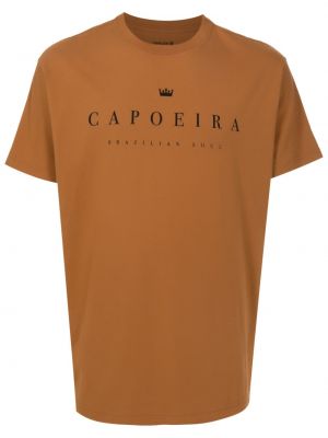 T-shirt con stampa Osklen marrone
