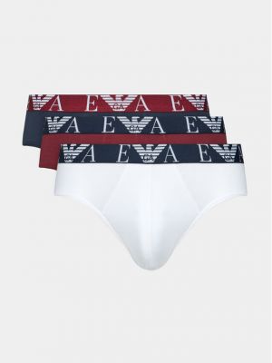 Slipy Emporio Armani Underwear bílé