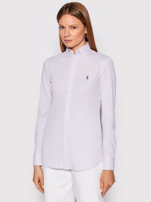 Риза Polo Ralph Lauren виолетово