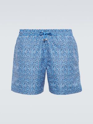 Shorts mit print Sunspel blau