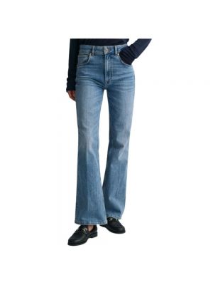 Bootcut jeans Gant blau