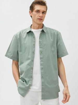 Рубашка Koton зеленая