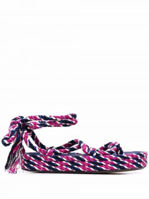 Sandaler med reim Isabel Marant rosa