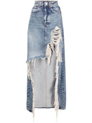 Spódnica jeansowa z wysoką talią Vetements