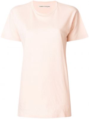Camiseta de cuello redondo Comme Des Garçons Pre-owned rosa