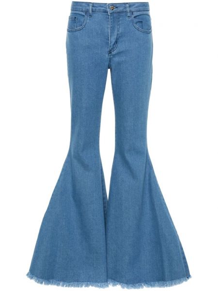 Bootcut jeans ausgestellt Marques'almeida blau