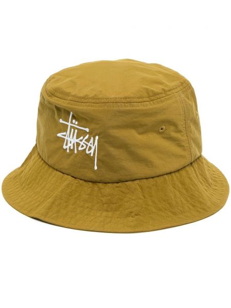 Broderet hat Stüssy gul