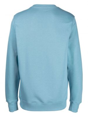 Sweatshirt aus baumwoll mit zebra-muster Ps Paul Smith blau