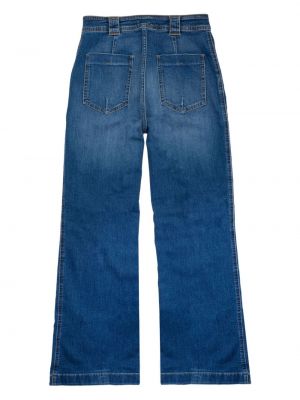 Straight fit džíny Closed modré