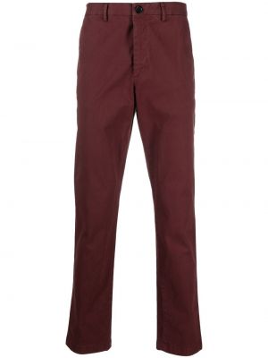 Chinos mit zebra-muster Ps Paul Smith rot