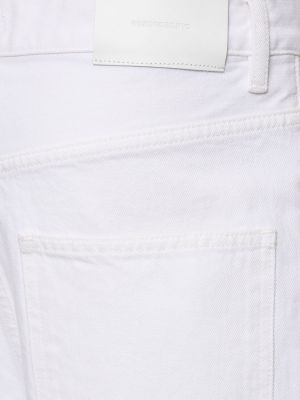 Straight fit džíny s nízkým pasem Wardrobe.nyc bílé