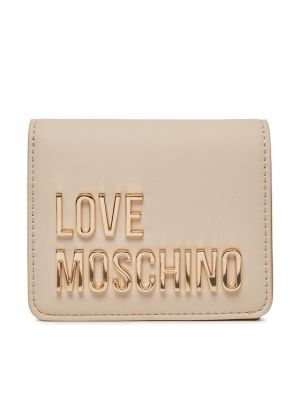 Béžová peněženka Love Moschino