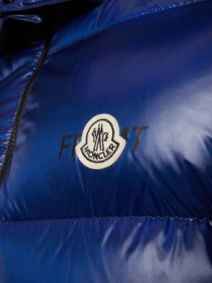 Péřová vesta Moncler Genius modrá