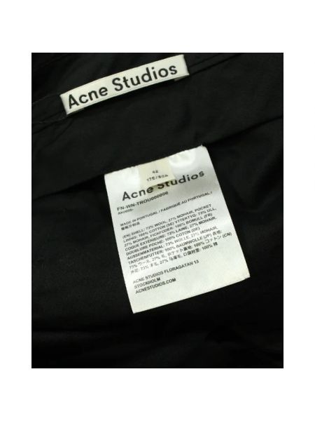 Falda de lana Acne Studios Pre-owned negro