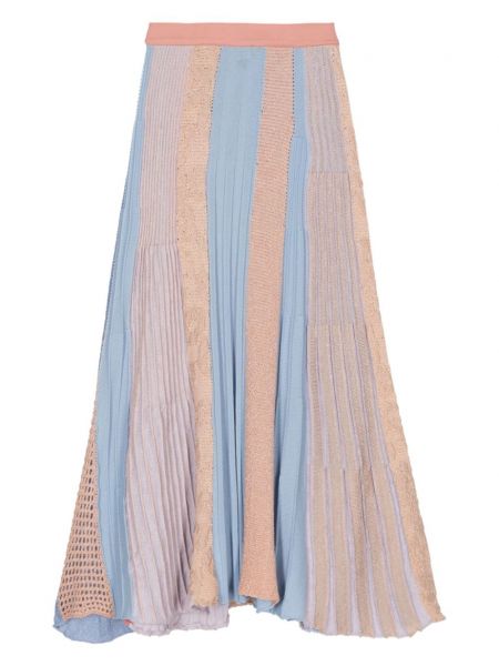 Dzianinowa spódnica Roberto Collina niebieska