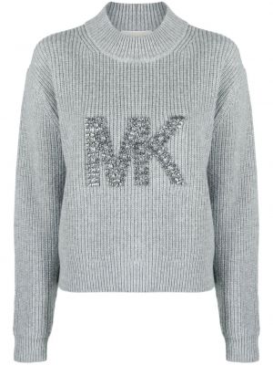 Maglione con stampa Michael Michael Kors grigio