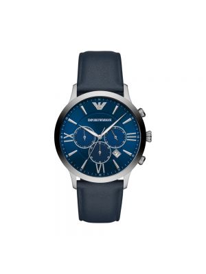 Armbanduhr Emporio Armani blau