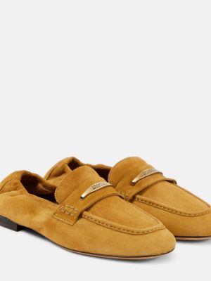 Seemisnahksed loafer-kingad Isabel Marant kollane