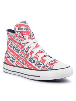 Треккинговые ботинки Converse красные