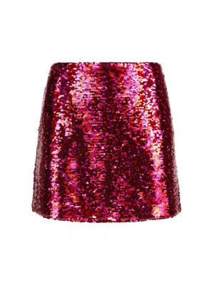 Mini spódniczka Chiara Ferragni Collection czerwona