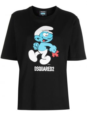 T-shirt Dsquared2 svart