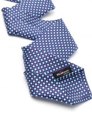 Puntíkatá hedvábná kravata Kiton