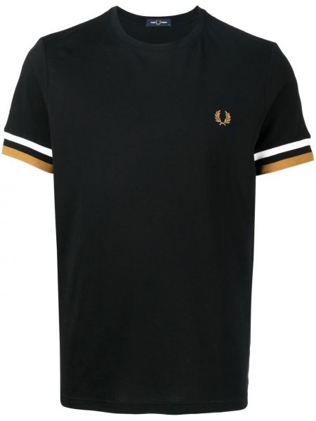 Тениска бродирана с кръгло деколте Fred Perry