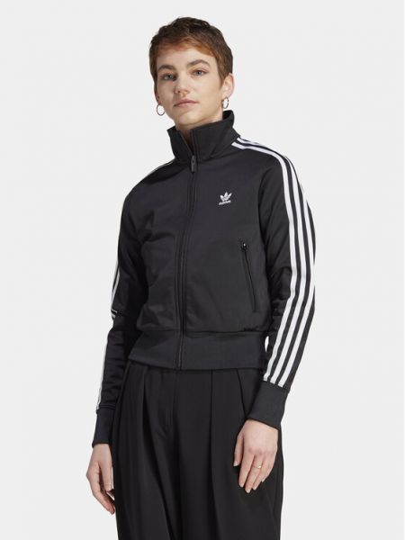 Giacca con cerniera Adidas Originals nero