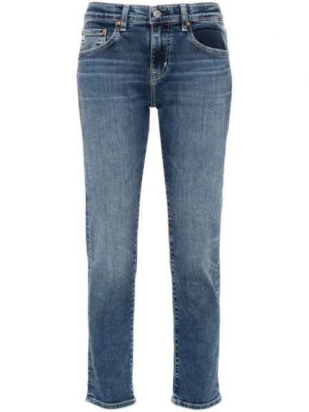 Slim fit strečové džínsy Ag Jeans modrá