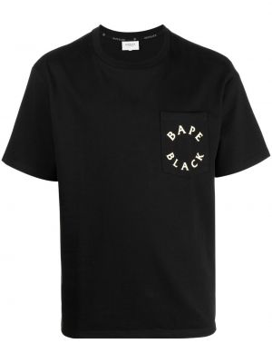 Trykt t-skjorte Bape Black *a Bathing Ape® svart