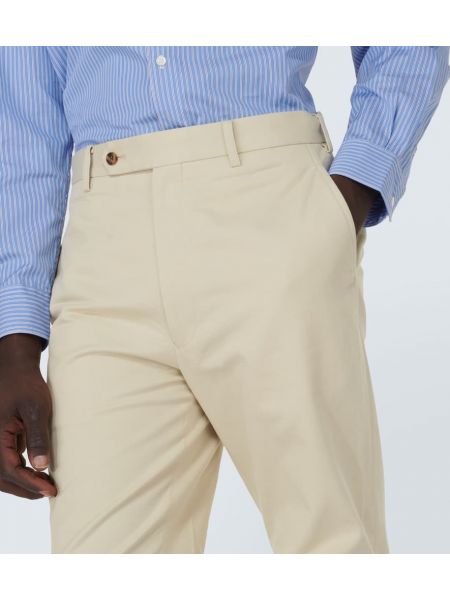Pantalones chinos de algodón Comme Des Garçons Homme beige