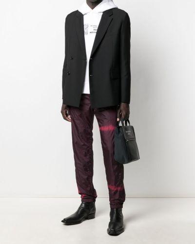 Pantalones de chándal tie dye Acne Studios violeta