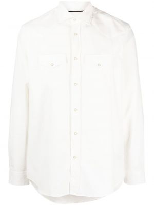 Риза Moorer бяло