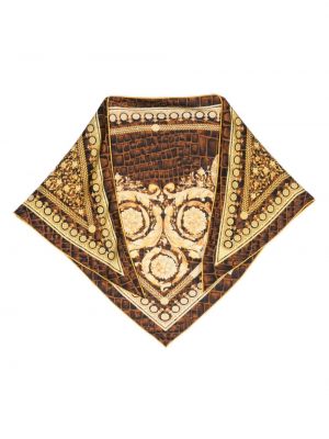 Fular de mătase cu imagine Versace