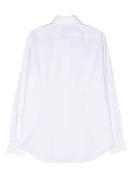 Klasická bavlněná košile Corneliani bílá