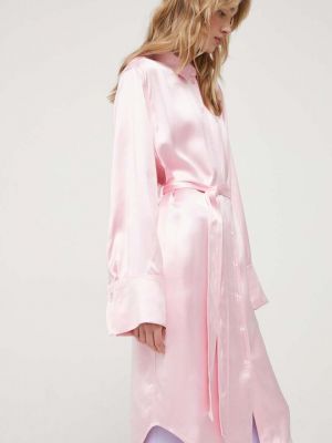 Платье-рубашка Stine Goya розовое