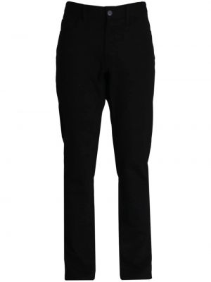 Kalhoty s nízkým pasem Emporio Armani černé