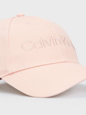 Кепка Calvin Klein рожева