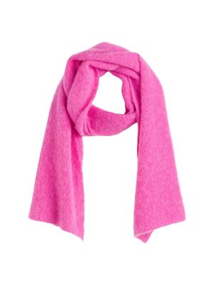 Bufanda de lana La Redoute Collections rosa