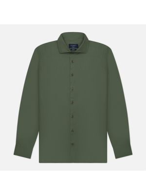 Рубашка Hackett зеленая