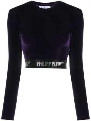 Zamatový top Philipp Plein