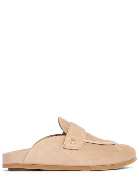 Mules i mocka Max Mara beige