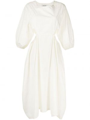 Sukienka midi Henrik Vibskov biała