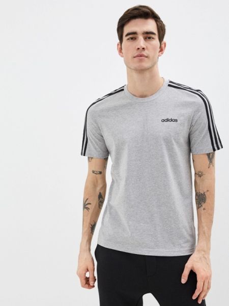 Спортивная футболка Adidas, серая