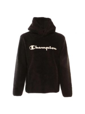 Fleece hoodie Champion schwarz