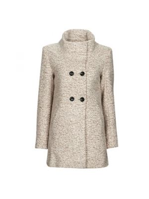 Cappotto di lana Only beige