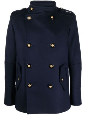 Kabát Balmain kék